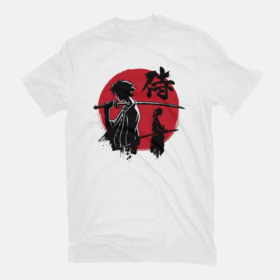 Mugen And Jin Sumi-e – Anime Graphic T-Shirt