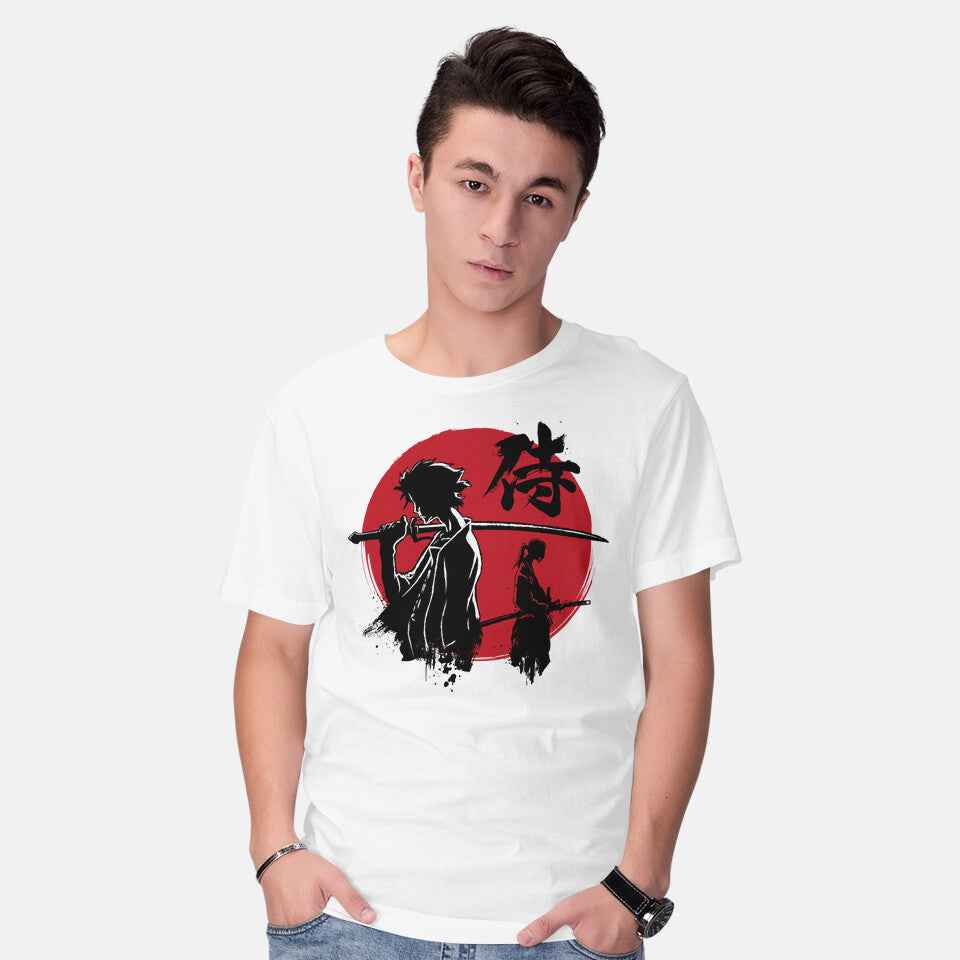 Mugen And Jin Sumi-e – Anime Graphic T-Shirt