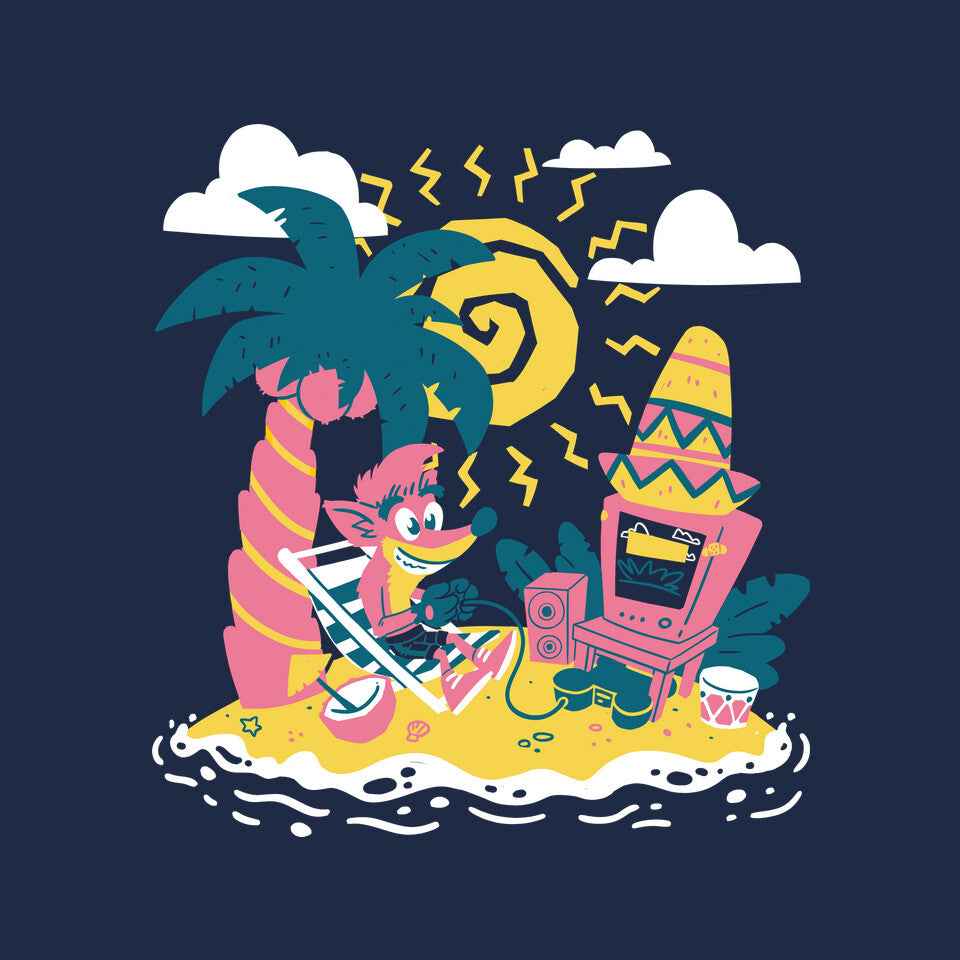 Chillin Island – Gaming Graphic T-Shirt