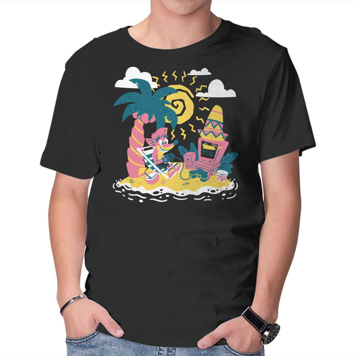 Chillin Island – Gaming Graphic T-Shirt