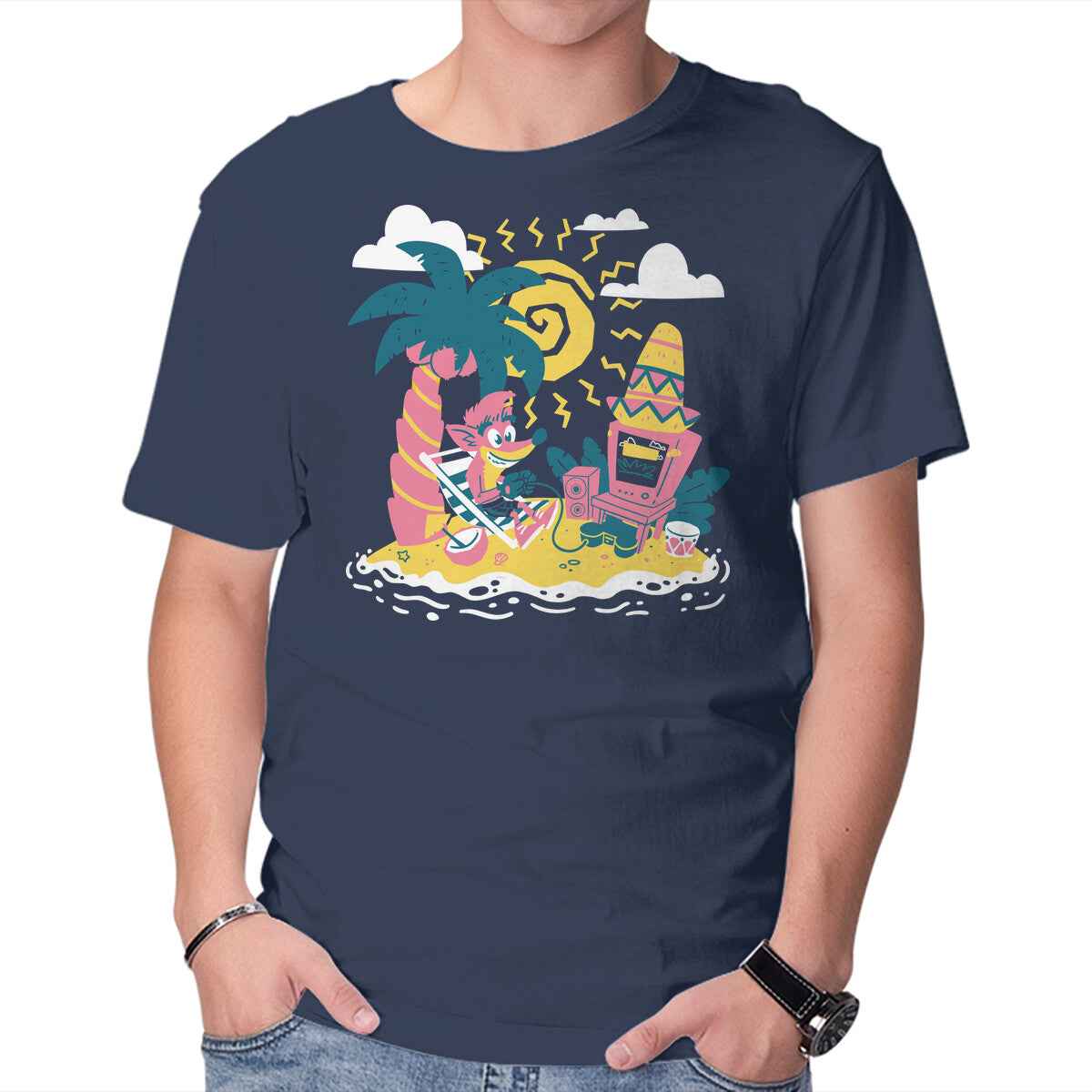 Chillin Island – Gaming Graphic T-Shirt