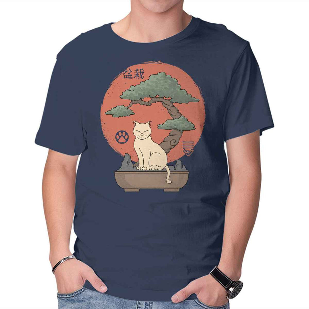 Bonsai Cat – Cat Graphic T-Shirt