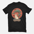 Bonsai Cat – Cat Graphic T-Shirt