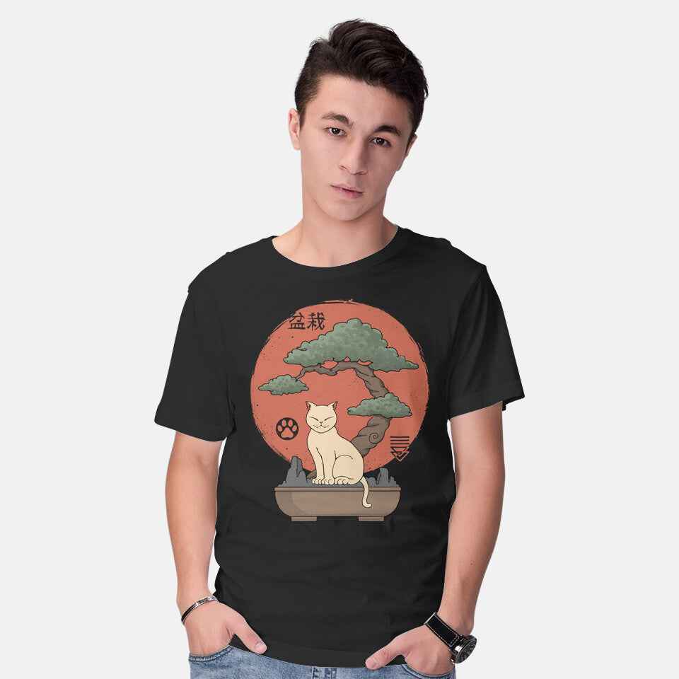 Bonsai Cat – Cat Graphic T-Shirt