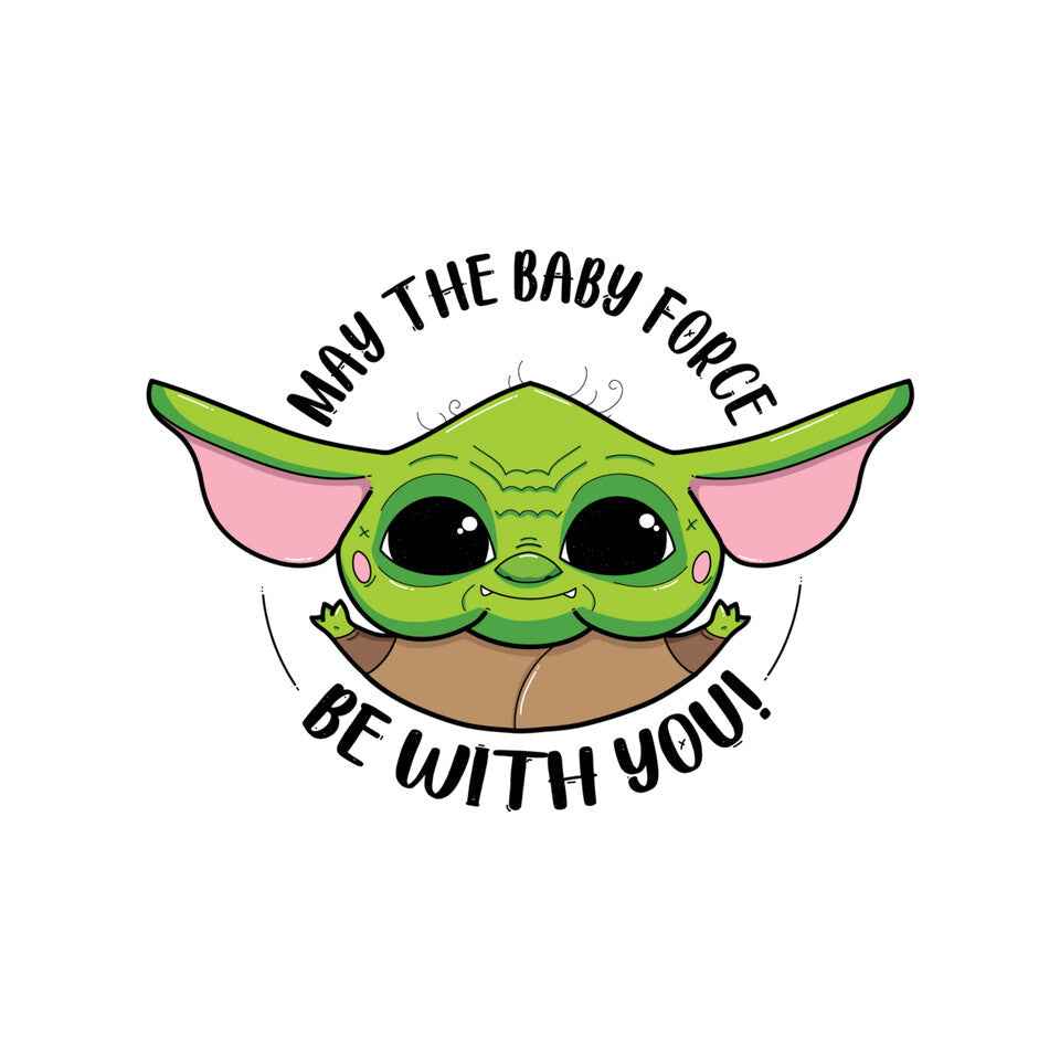 The Baby Force – Sci-Fi Graphic T-Shirt