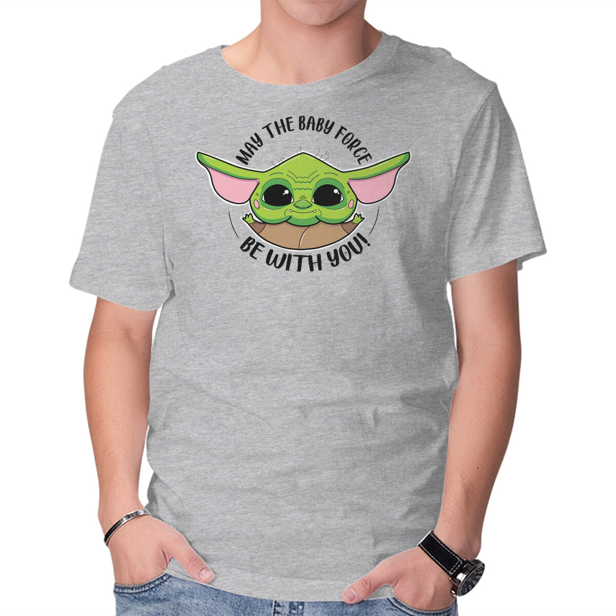 The Baby Force – Sci-Fi Graphic T-Shirt