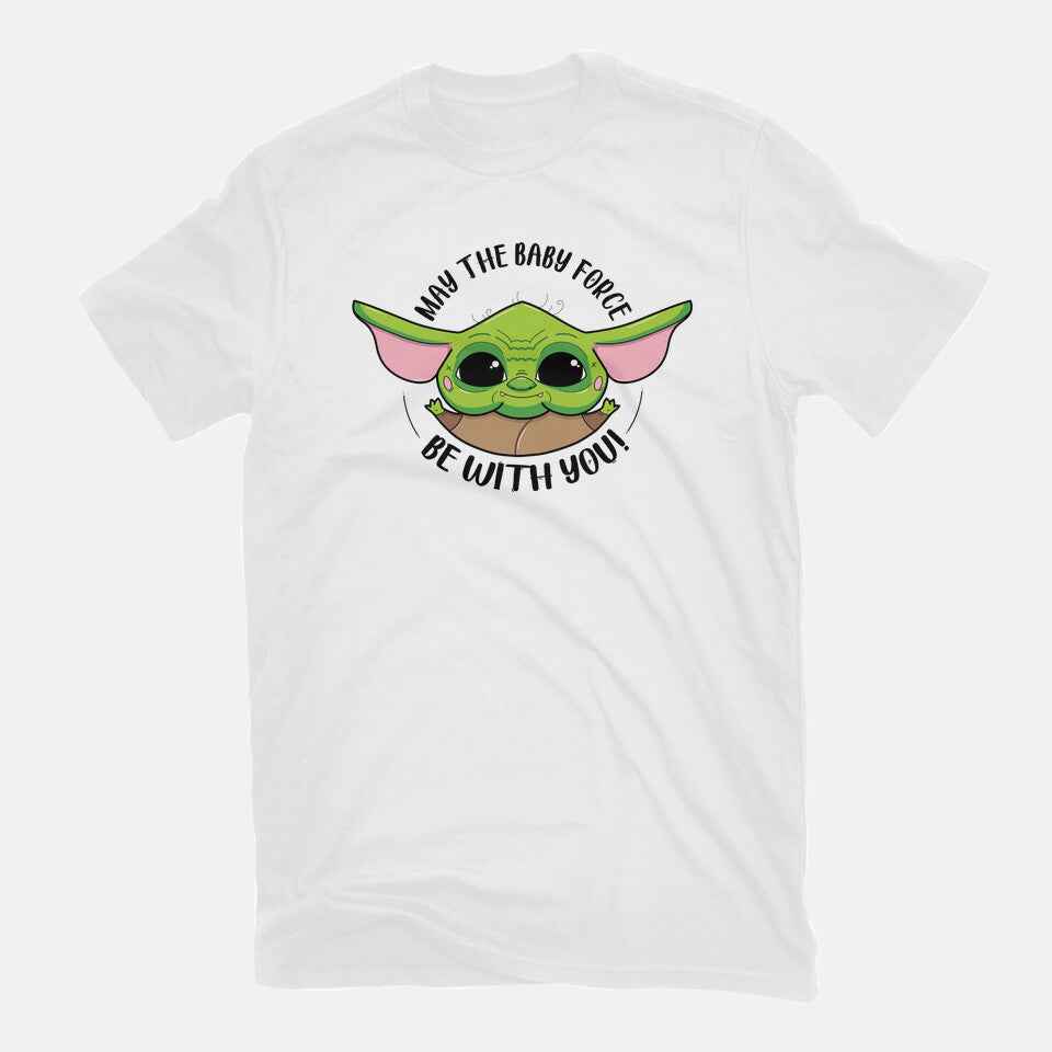 The Baby Force – Sci-Fi Graphic T-Shirt
