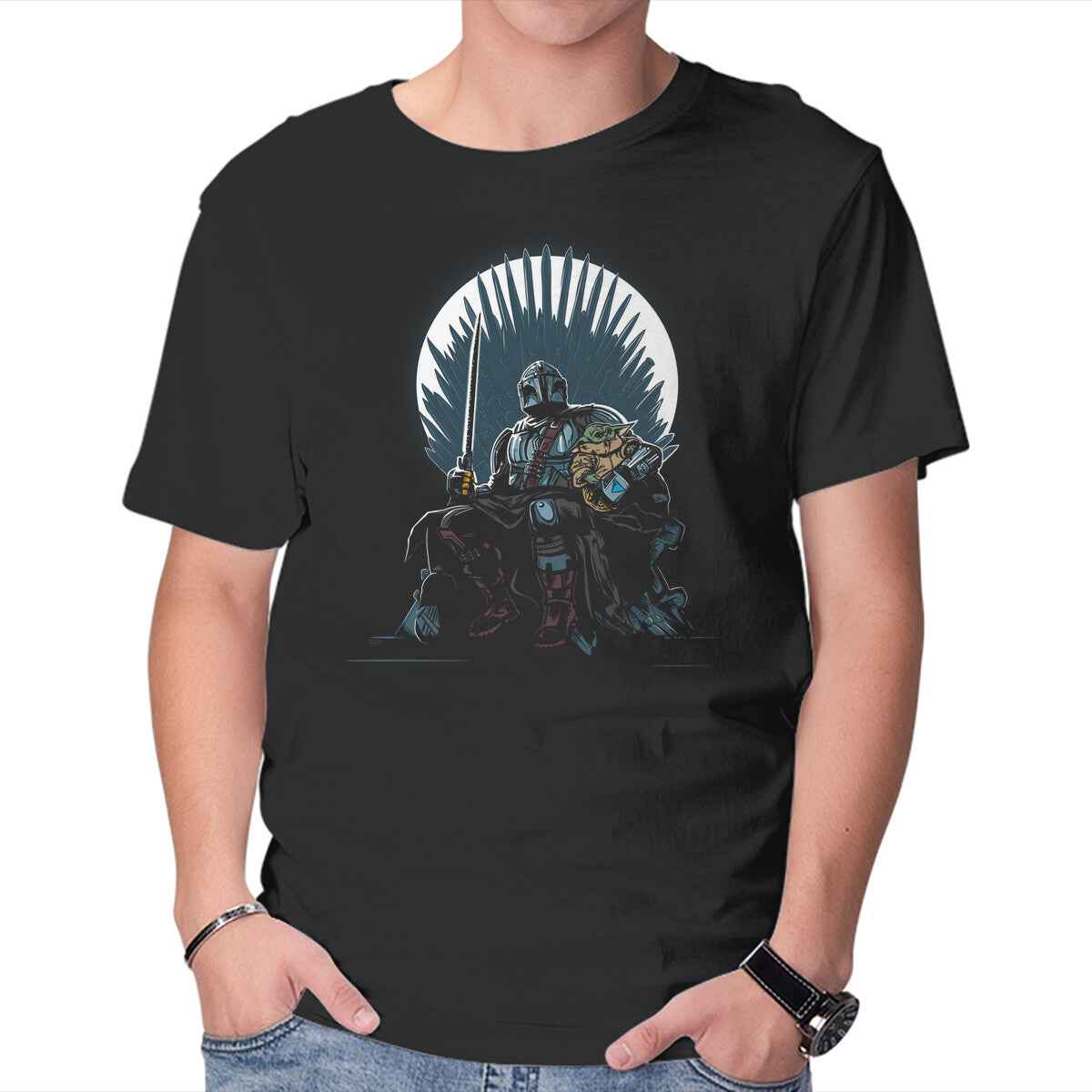 On The Throne – Sci-Fi Graphic T-Shirt
