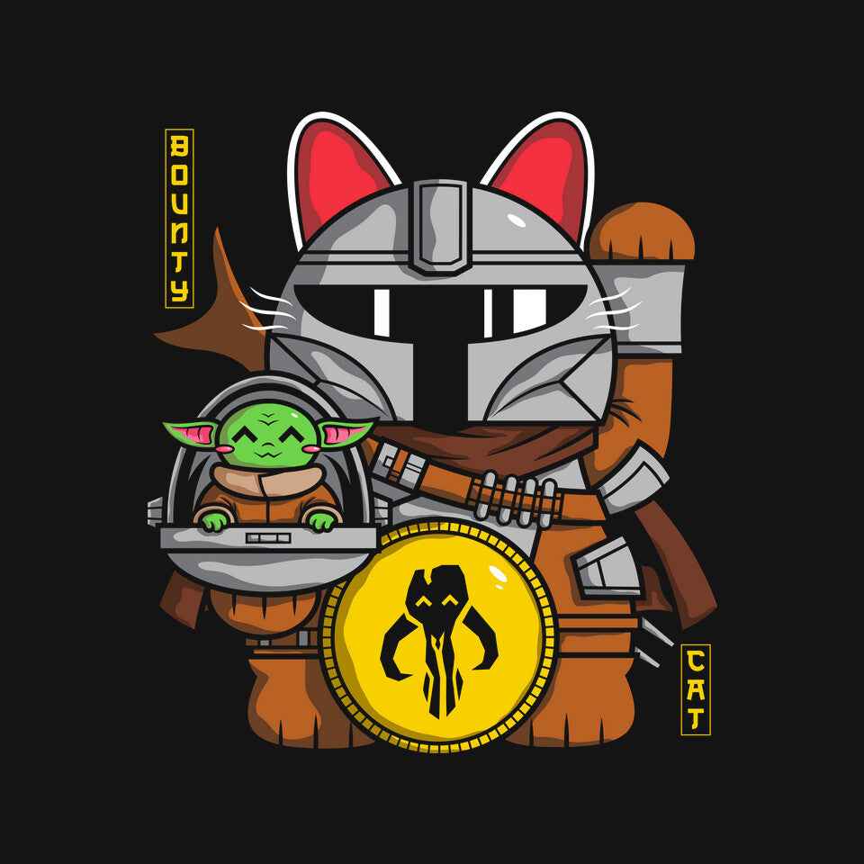 Bounty Cat – Sci-Fi Graphic T-Shirt