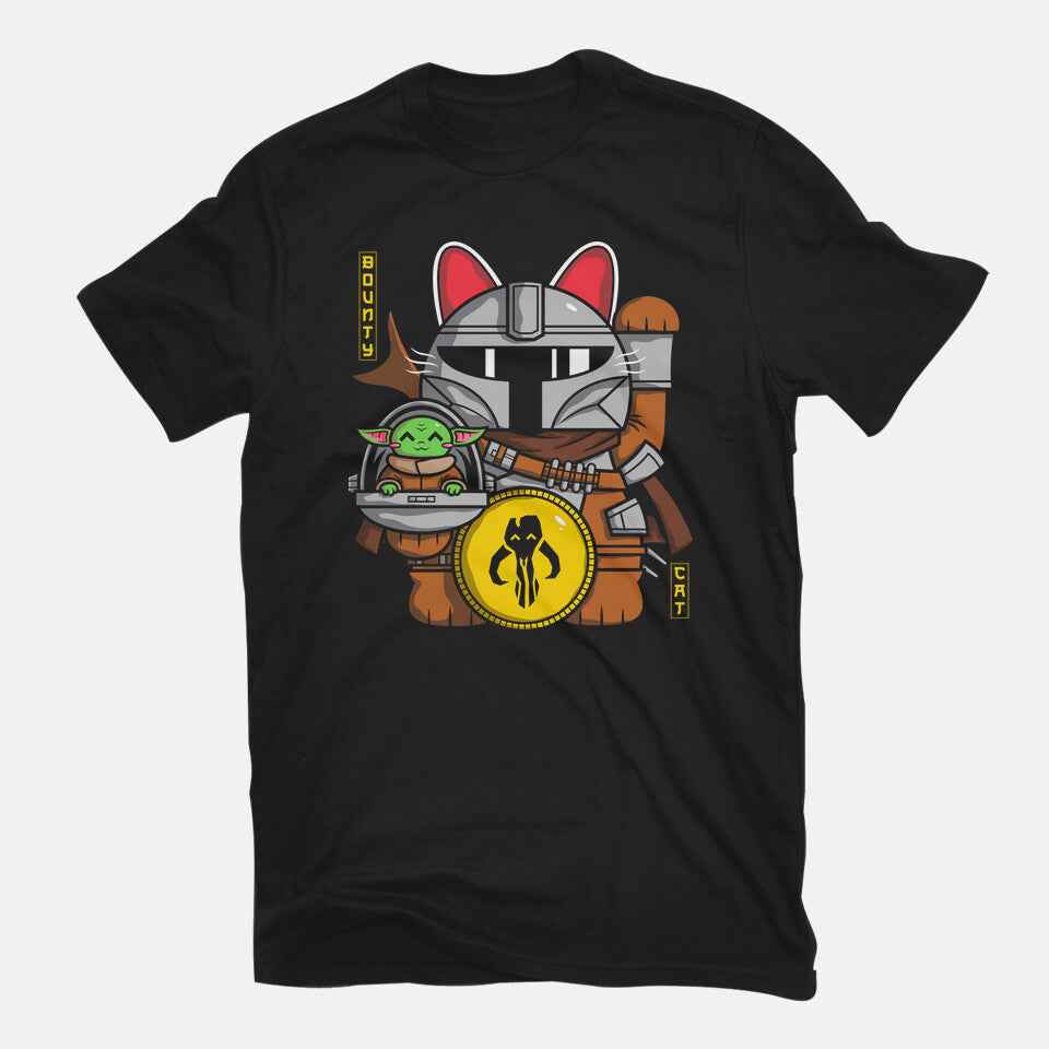Bounty Cat – Sci-Fi Graphic T-Shirt