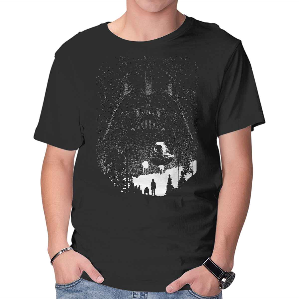 Evil Galaxy – Sci-Fi Graphic T-Shirt