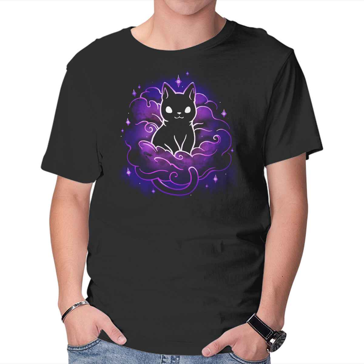 Nebula Cat – Cat Graphic T-Shirt