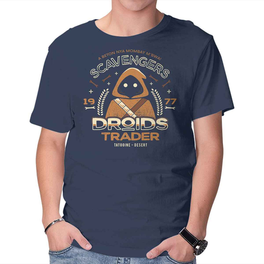 Droids Trader – Sci-Fi Graphic T-Shirt