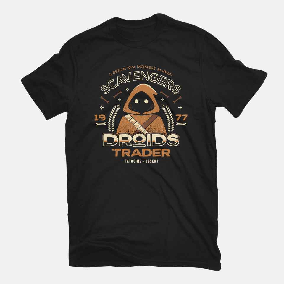 Droids Trader – Sci-Fi Graphic T-Shirt
