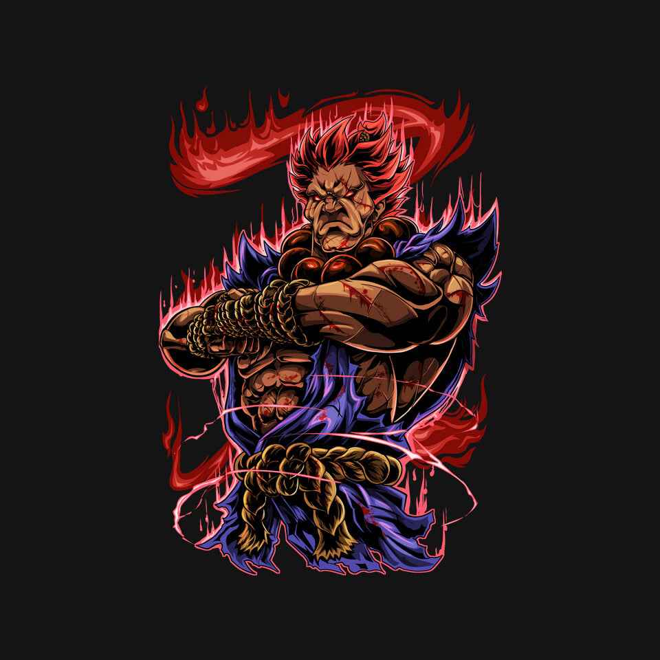 Fighting Demon – Gaming Graphic T-Shirt
