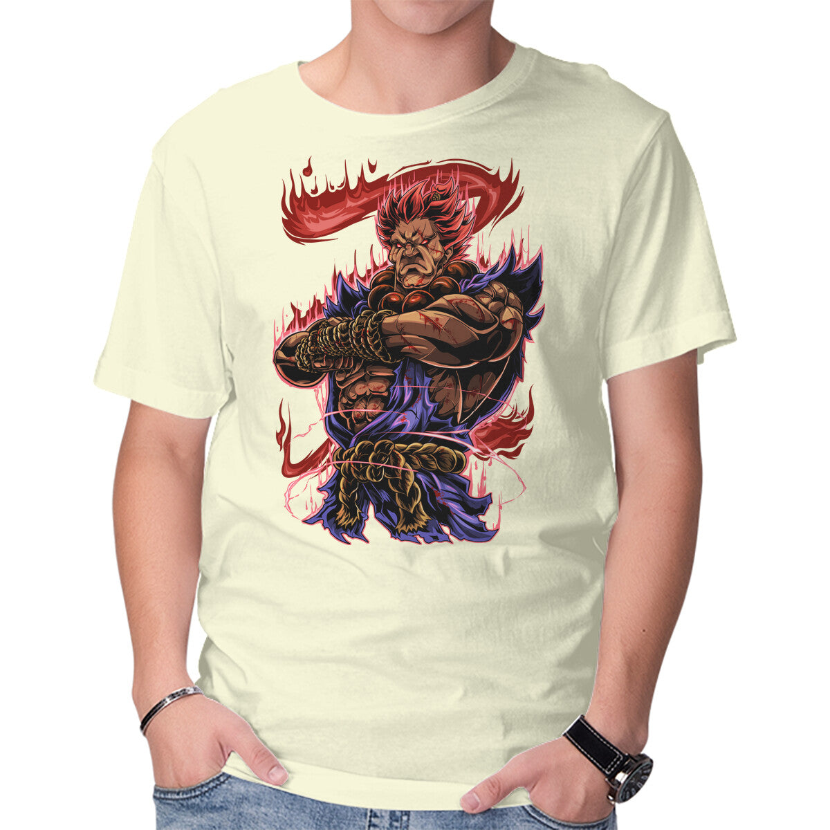 Fighting Demon – Gaming Graphic T-Shirt