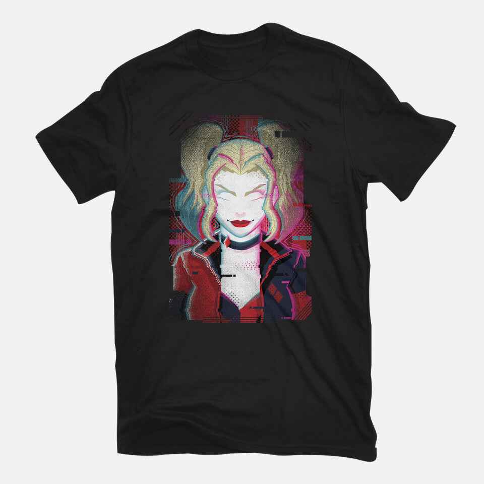 Harley Quinn Glitch – Movie Graphic T-Shirt
