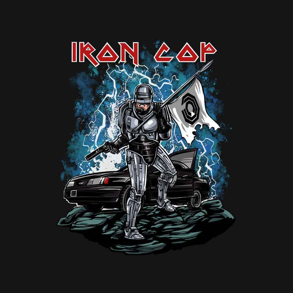 Iron Cop – Music Graphic T-Shirt
