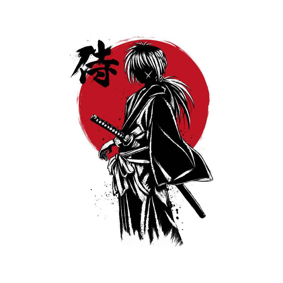 Kenshin Sumi-e – Anime Graphic T-Shirt