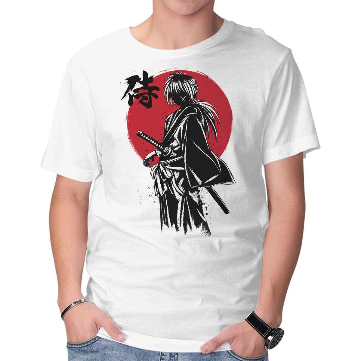 Kenshin Sumi-e – Anime Graphic T-Shirt