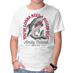 Amity Island Shark Tattoo – Horror Graphic T-Shirt