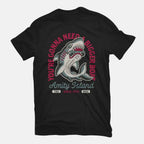 Amity Island Shark Tattoo – Horror Graphic T-Shirt
