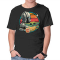 Beskar Dad – Sci-Fi Graphic T-Shirt in black, product display