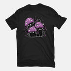Mushroom Cats – Cat Graphic T-Shirt