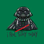 Sithy Inside – Gaming Graphic T-Shirt design artwork for green graphic T-shirt