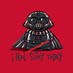 Sithy Inside – Gaming Graphic T-Shirt design artwork for red graphic T-shirt