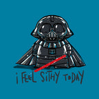 Sithy Inside – Gaming Graphic T-Shirt design artwork for turquoise graphic T-shirt