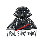 Sithy Inside – Gaming Graphic T-Shirt design artwork for white graphic T-shirt