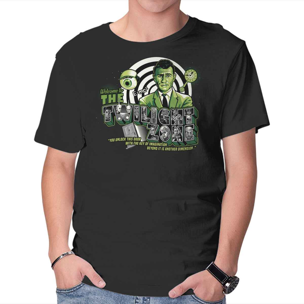 Welcome To Another Dimension – Retro Graphic T-Shirt