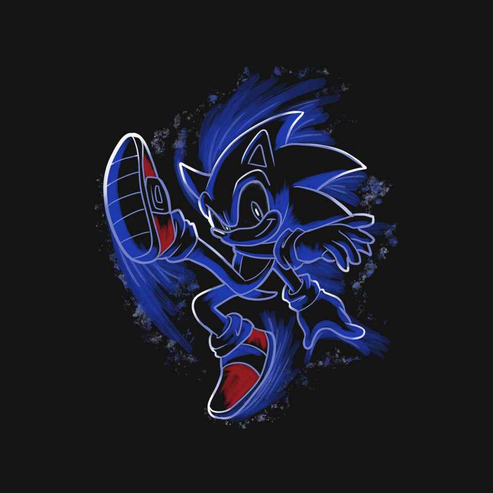 Speed Power Line – Gaming Graphic T-Shirt