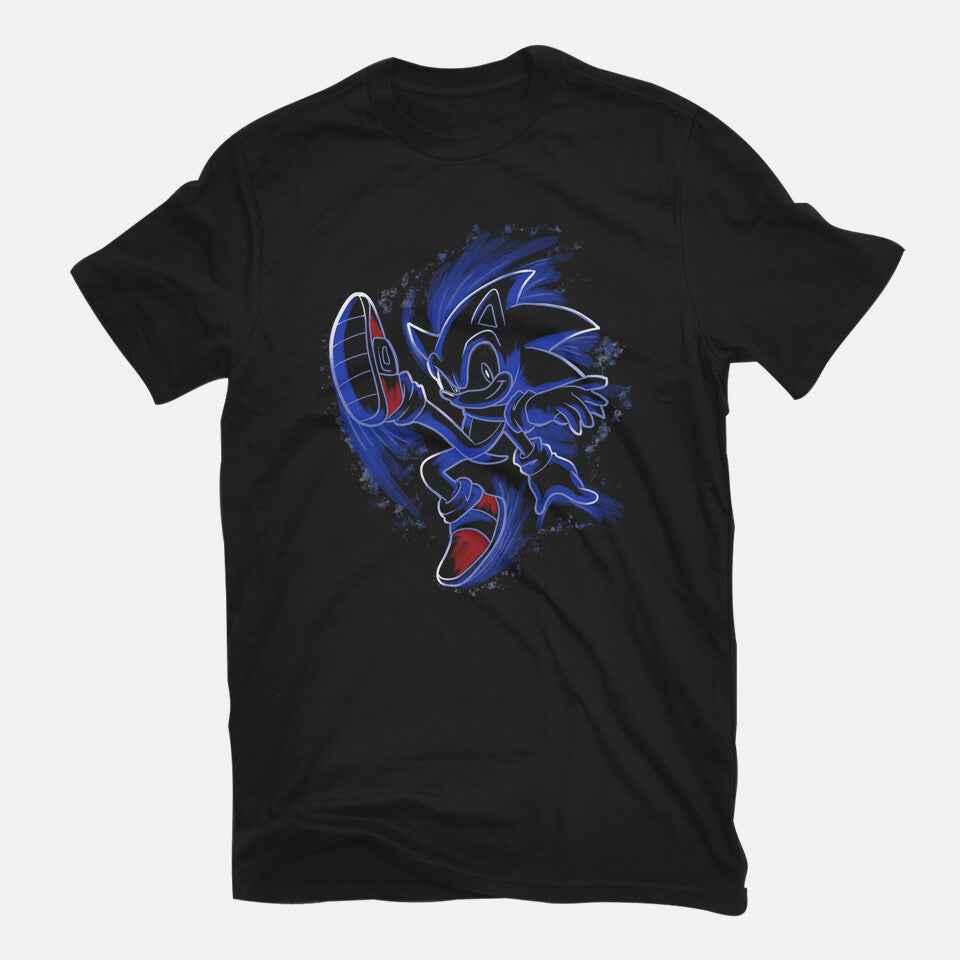 Speed Power Line – Gaming Graphic T-Shirt