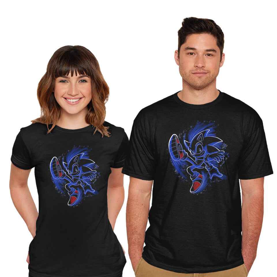 Speed Power Line – Gaming Graphic T-Shirt