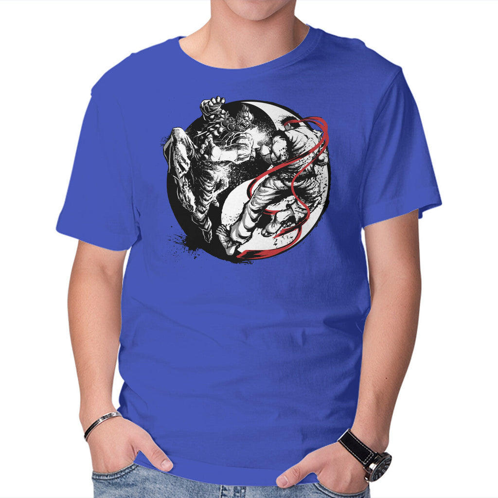 Endless Fight Graphic T-Shirt in royal blue, product display