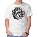 Endless Fight Graphic T-Shirt in white, product display