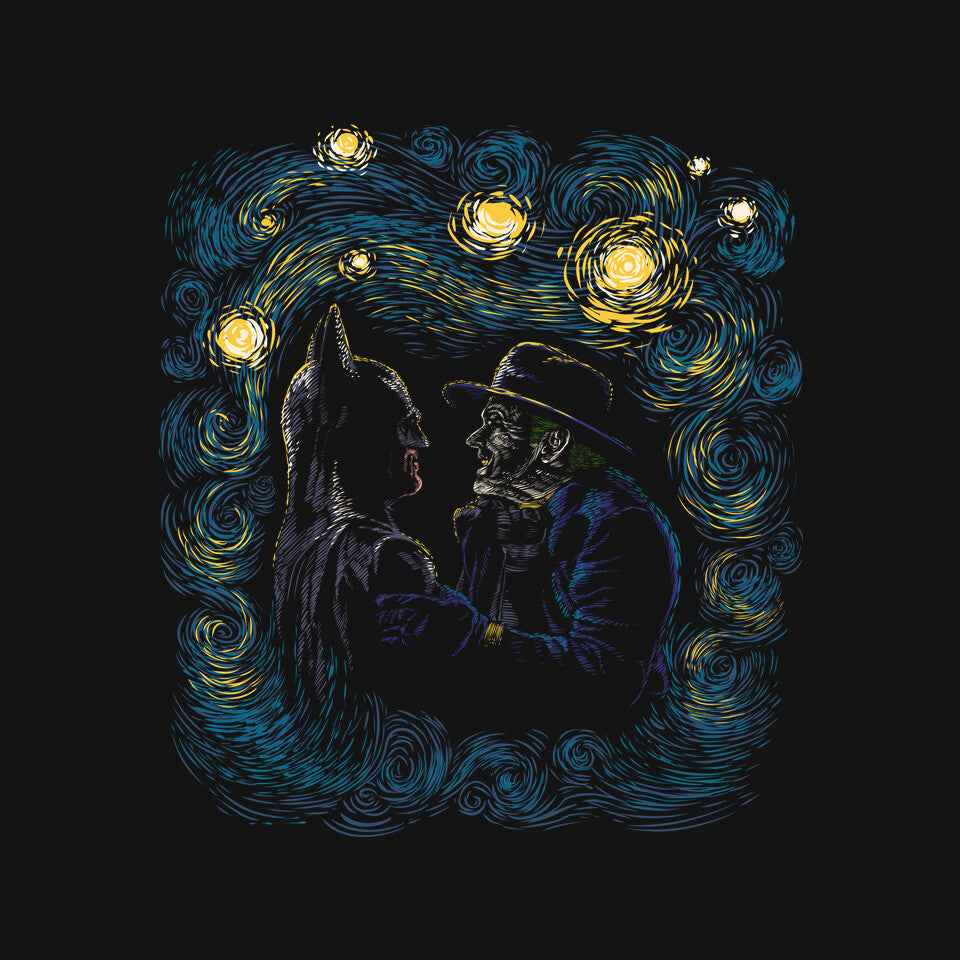 Starry Gotham – Movie Graphic T-Shirt