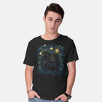 Starry Gotham – Movie Graphic T-Shirt