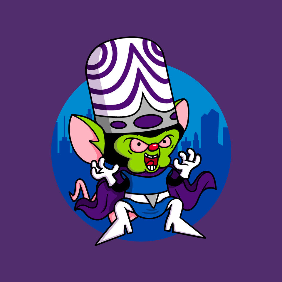 Double Conqueror Graphic T-Shirt design artwork for purple graphic T-shirt