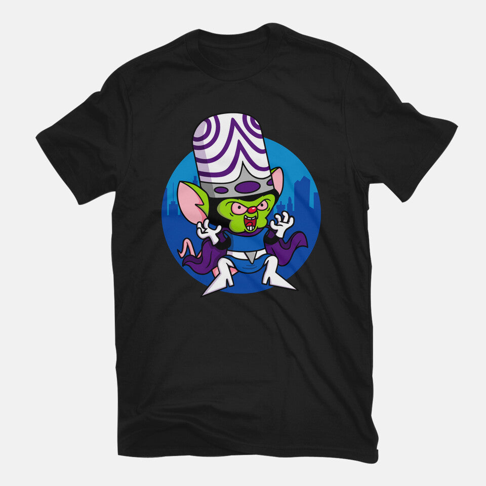 Double Conqueror Graphic T-Shirt in black, flat-lay product view
