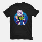 Double Conqueror Graphic T-Shirt in black, flat-lay product view