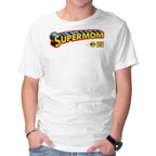 Supermom Graphic T-Shirt in white, product display