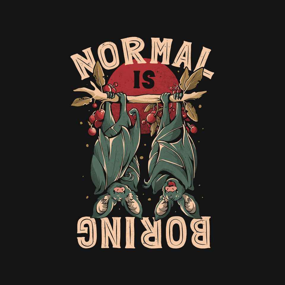 Normal Is Boring – Animal Graphic T-Shirt