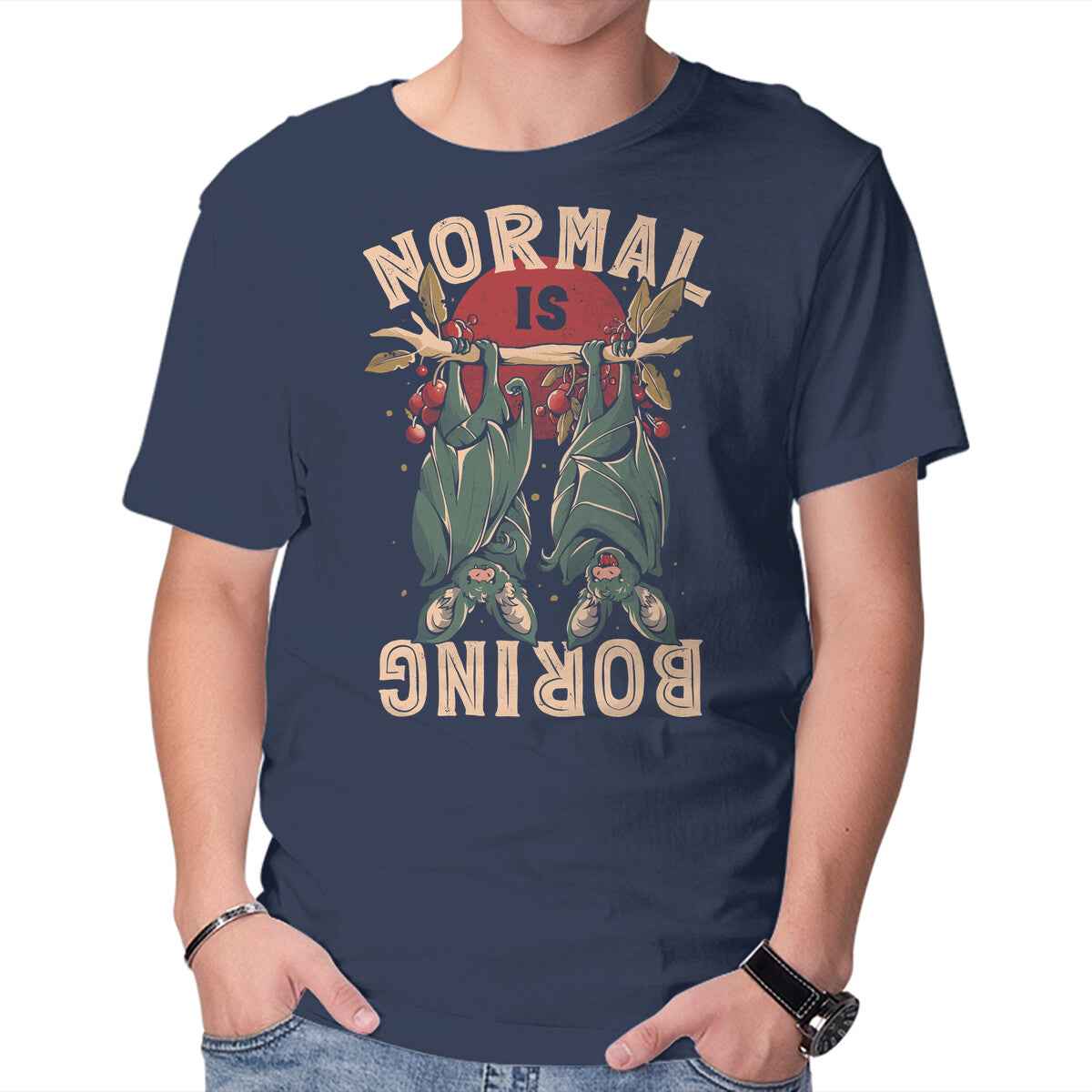 Normal Is Boring – Animal Graphic T-Shirt
