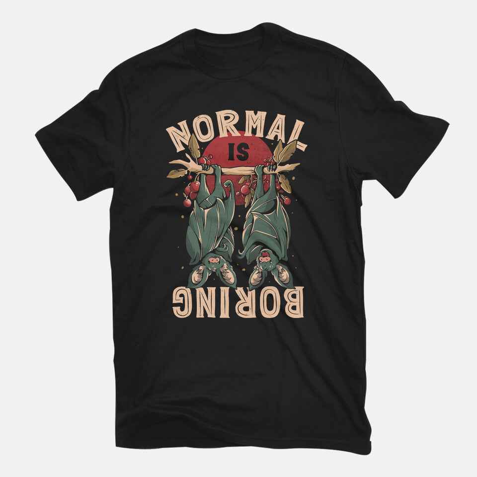 Normal Is Boring – Animal Graphic T-Shirt
