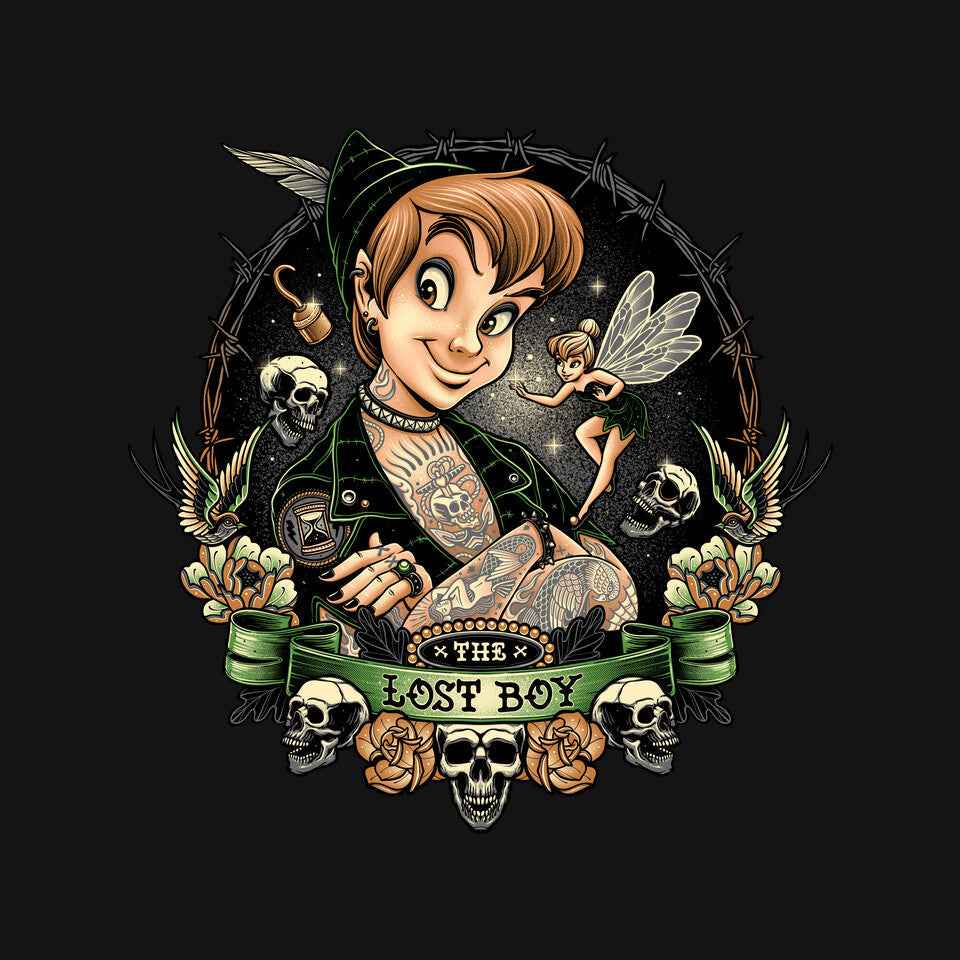 A Lost Boy – Fantasy Graphic T-Shirt