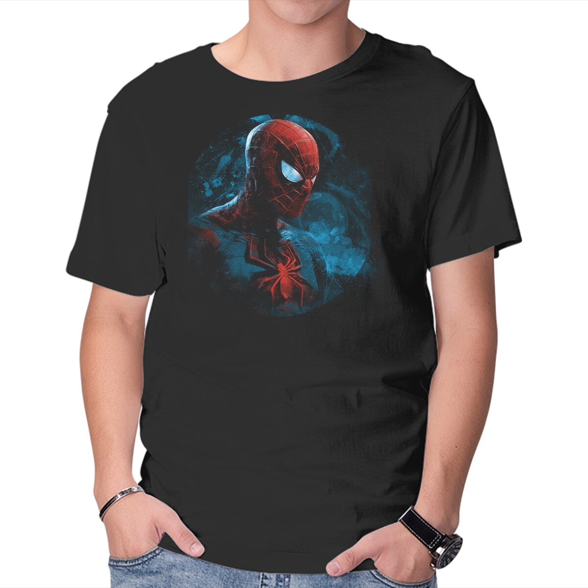 The Webmaster Graphic T-Shirt in black, product display