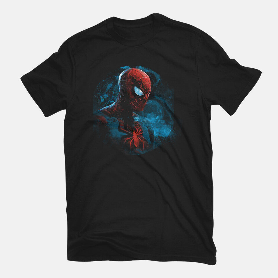 The Webmaster Graphic T-Shirt in black, flat-lay product view